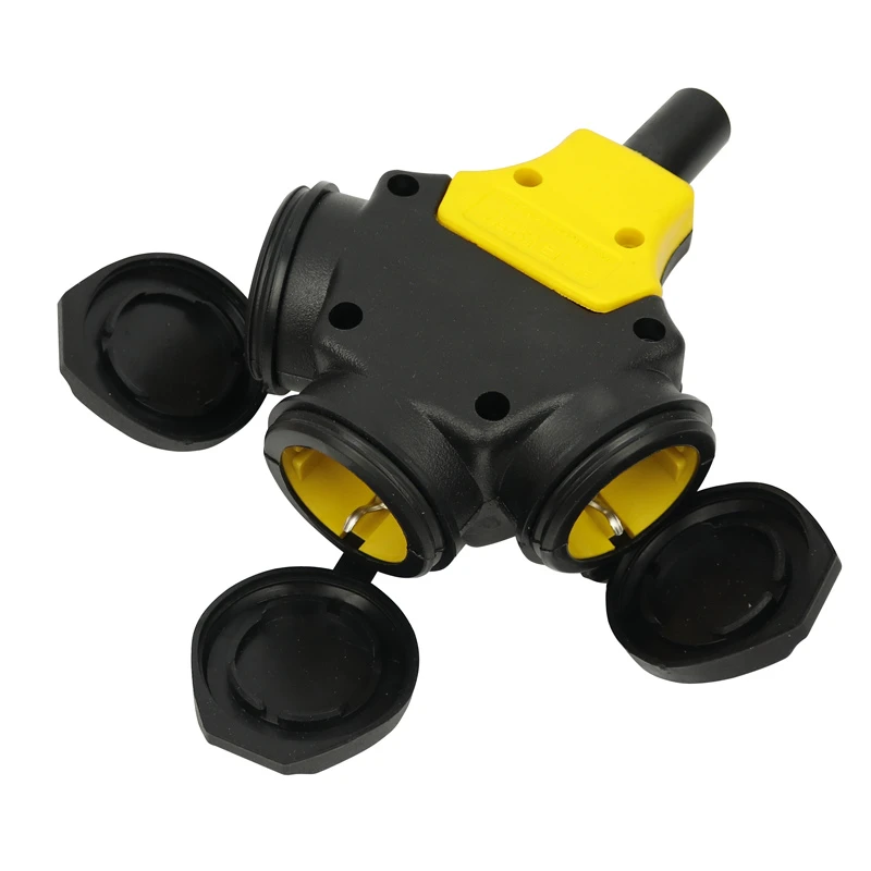 چند راهی 3 خانه برق سیار ارت دار فردان الکتریک Coral 3705