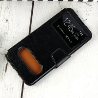کیف کلاسوری چرمی Xiaomi Redmi Note 7 مشکی