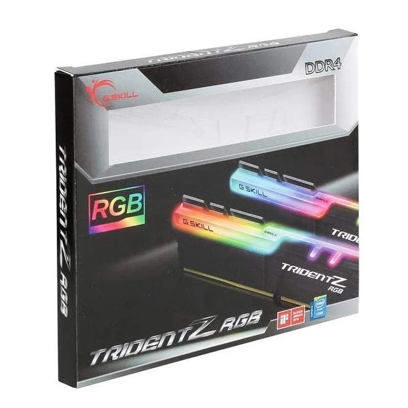 رم کامپیوتر G.Skill TridentZ RGB DDR4 16GB 3000MHz CL16 Dual