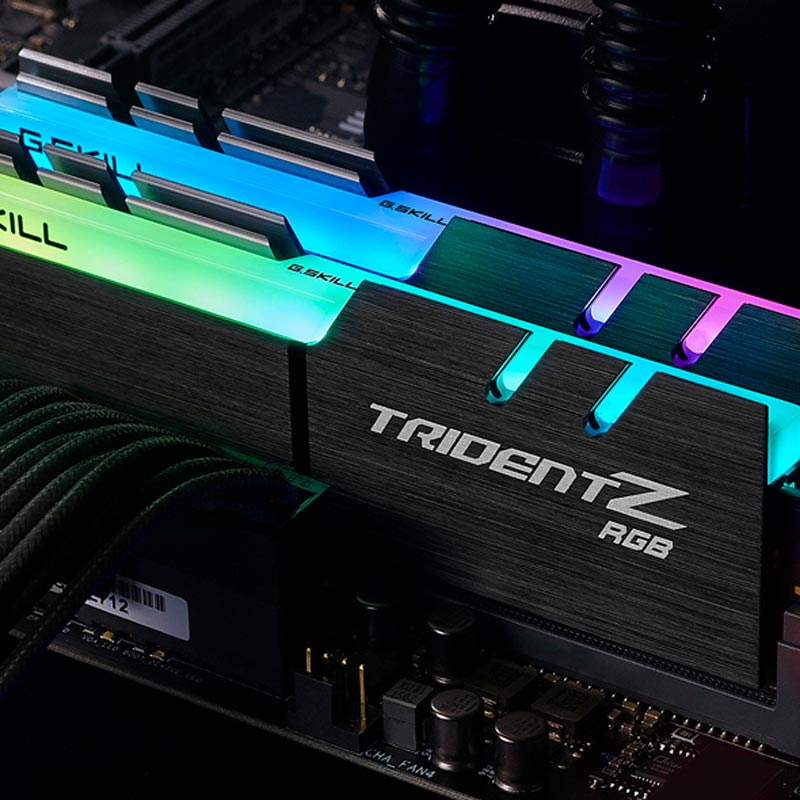 رم کامپیوتر G.Skill TridentZ RGB DDR4 16GB 3000MHz CL16 Dual