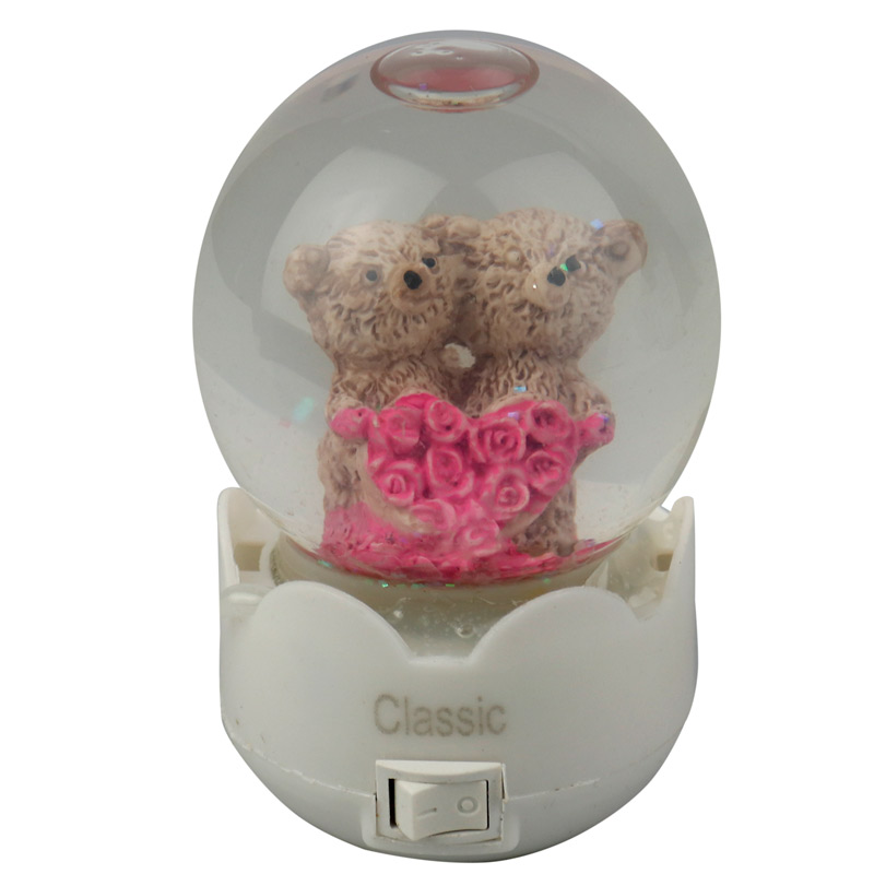 چراغ خواب گوی شیشه ای طرح فانتری Classic