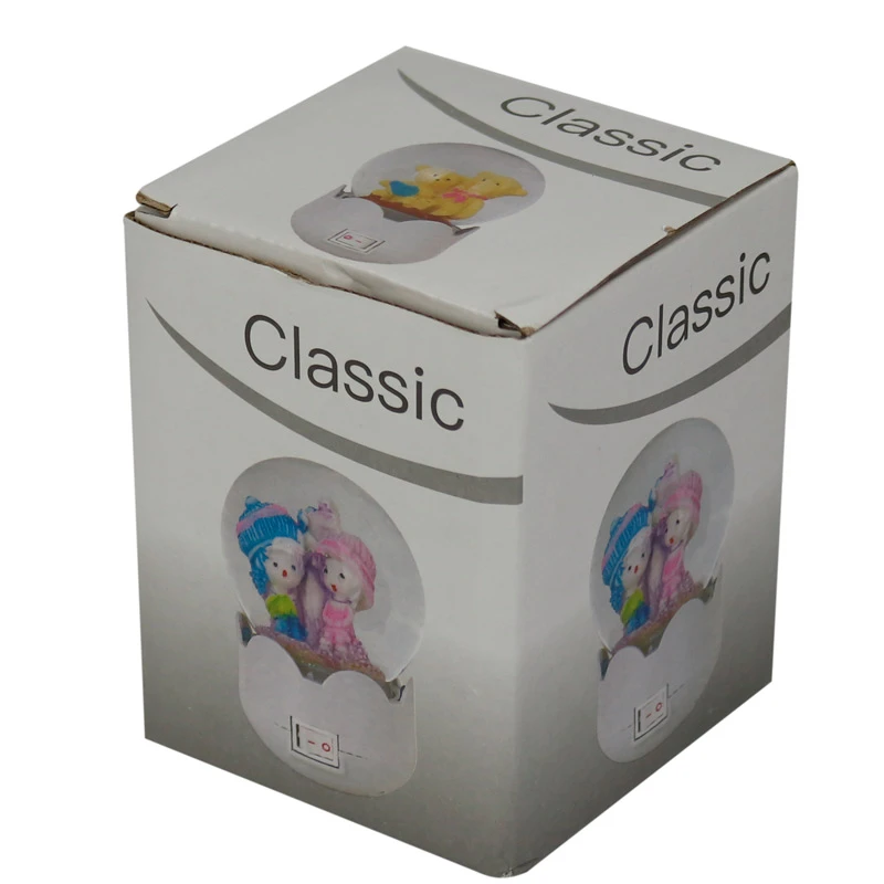 چراغ خواب گوی شیشه ای طرح فانتری Classic