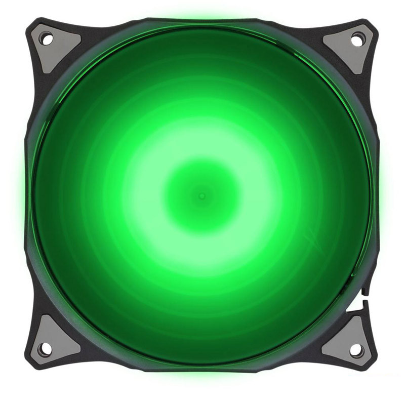 فن کیس گرین 12*12 Green GF120-RGB