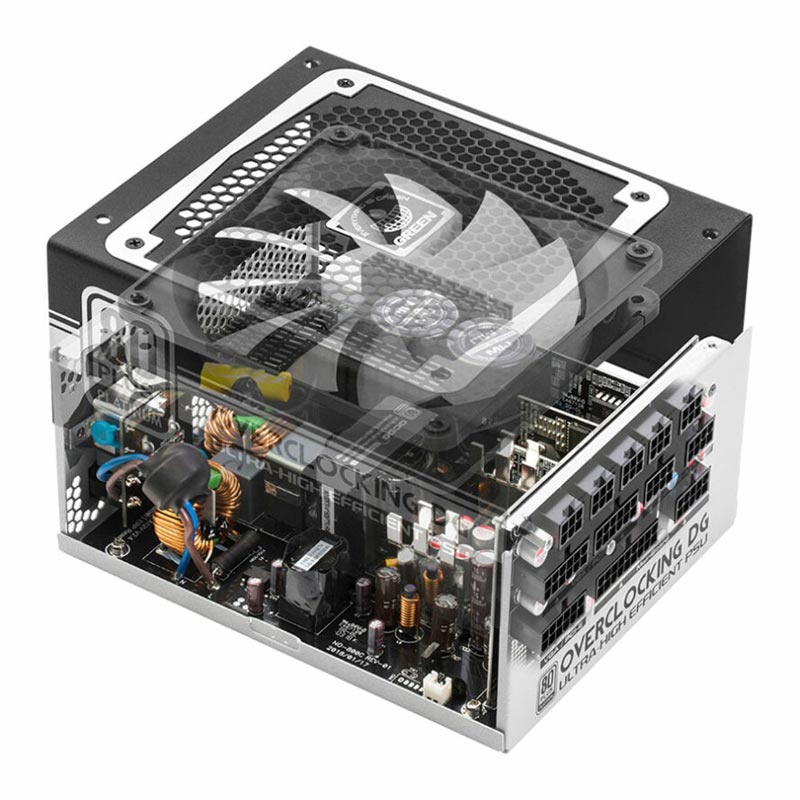 پاور ماژولار 1050 وات گرین Green GP1050B-OCDG Platinum