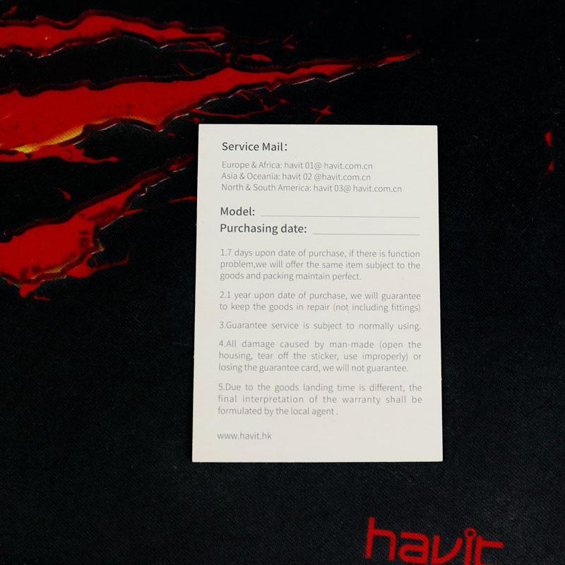 پد موس گیمینگ Havit HV-MP837 25*20cm