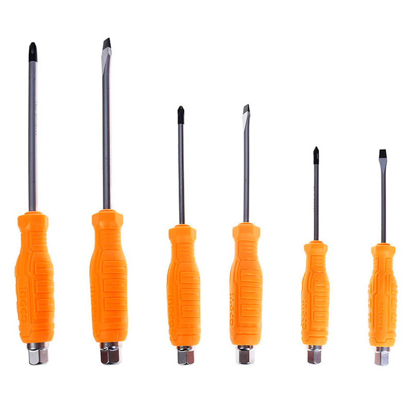ست پیچ گوشتی ضربه خور 6 عددی اینکو Ingco HSGTDC180601