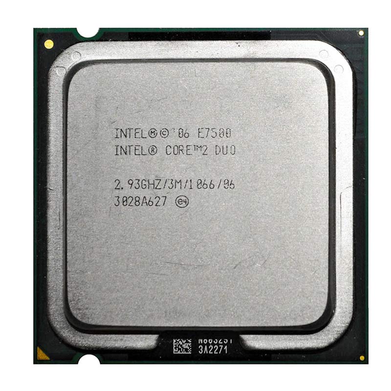 پردازنده اینتل Core 2 Duo E7500 Wolfdale