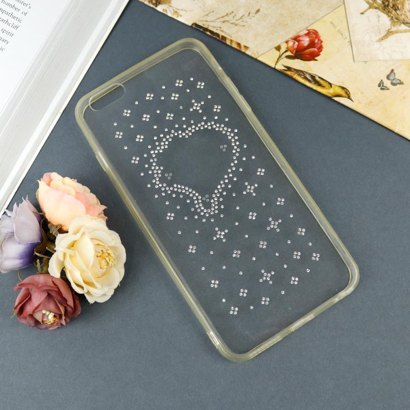 قاب شفاف نگین دار iPhone 6 Plus / 6s Plus