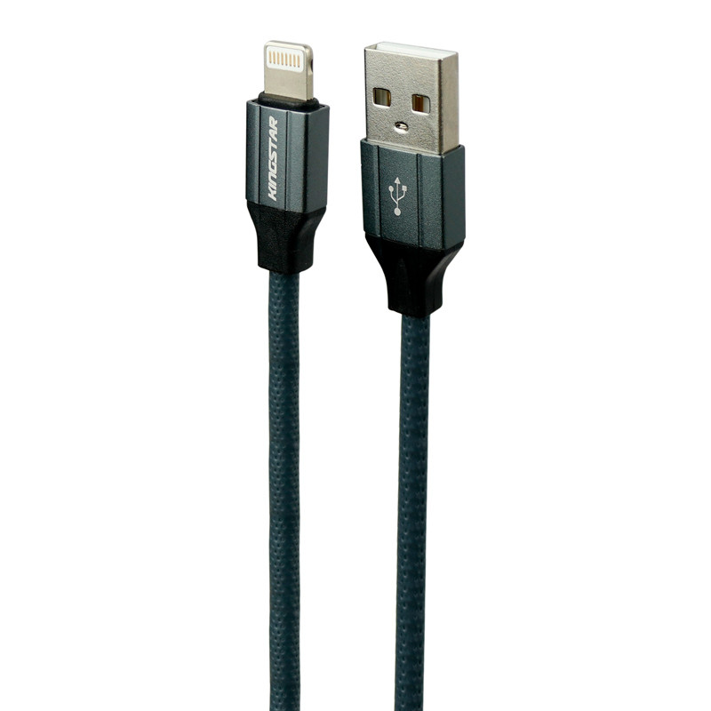 کابل آیفونی فست شارژ KingStar K20i 2.4m 2m