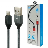 کابل آیفونی فست شارژ KingStar K21i 2.4A 1m