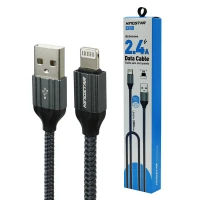 کابل آیفونی فست شارژ KingStar K22i 2.4A 2m