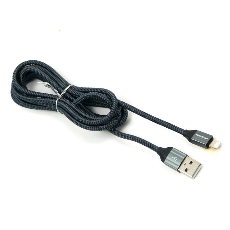 کابل آیفونی فست شارژ KingStar K22i 2.4A 2m