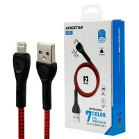 کابل آیفونی فست شارژ KingStar K26i 2.4A 2m