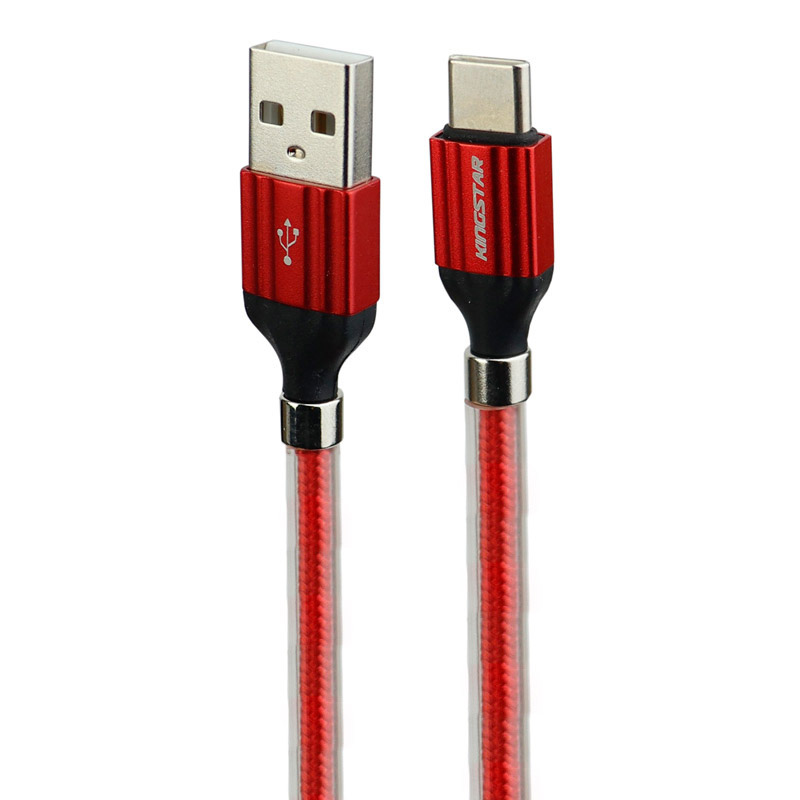 کابل فست شارژ KingStar K41C 2.1A Type-C 1m