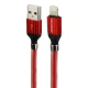 کابل آیفونی فست شارژ KingStar K41i 2.1A 1m