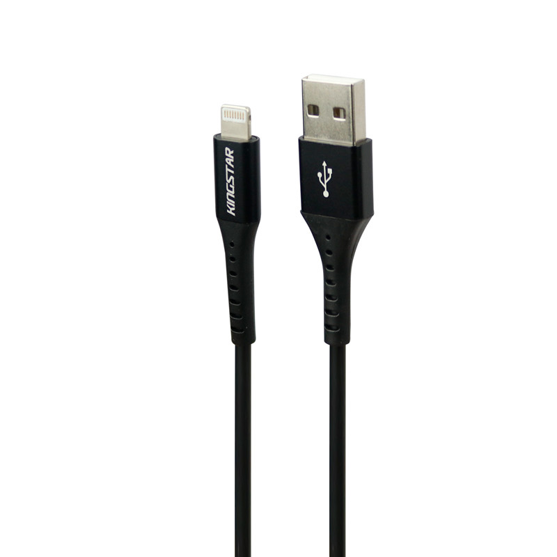 کابل آیفونی KingStar K65i 2.1A 1.2m