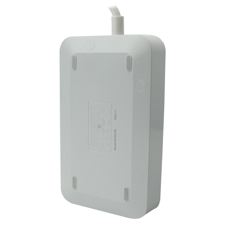 چند راهی 3 خانه برق کینگ استار KingStar KPS5109 با کابل 2 متری + شارژر USB
