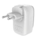 شارژر دیواری فست شارژ و چراغ خواب LDNIO A3305 3Port 3.4A + کابل میکرو یو اس بی