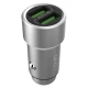 شارژر فندکی LDNIO C302 3.6A + کابل MicroUSB