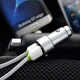 شارژر فندکی LDNIO C302 3.6A + کابل MicroUSB