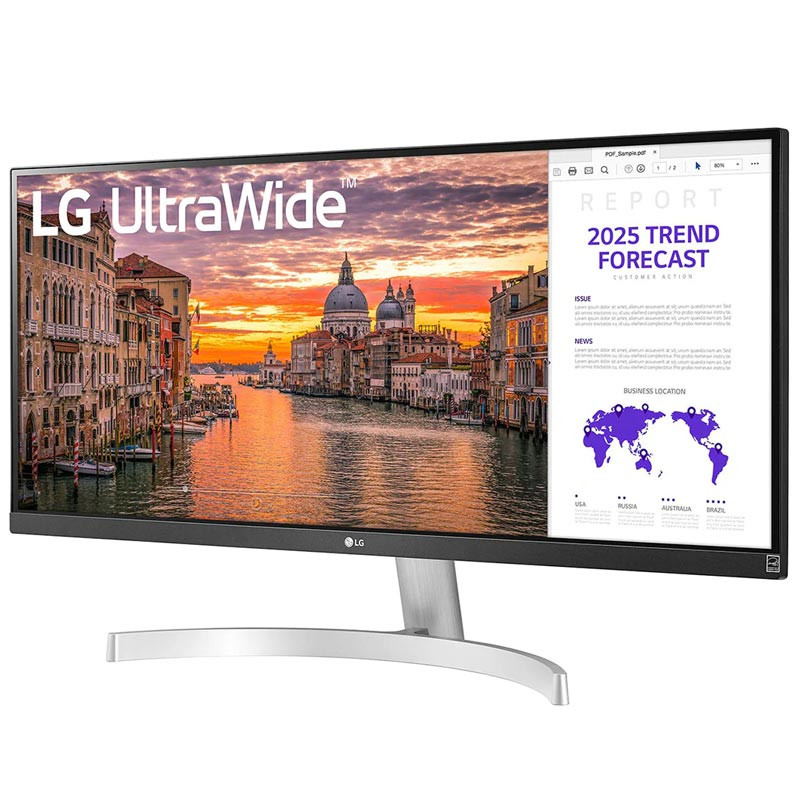 مانیتور ال جی 29WN600-W سایز 29 اینچ