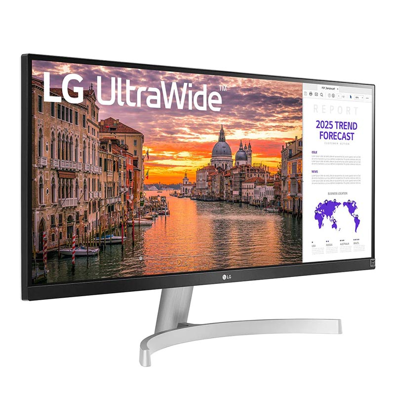 مانیتور ال جی 29WN600-W سایز 29 اینچ