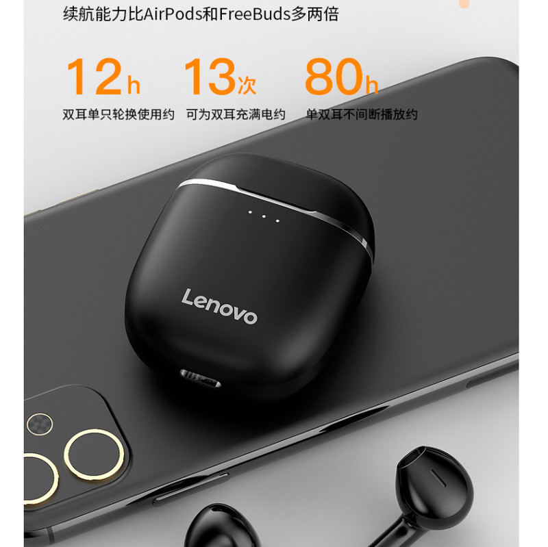 هندزفری بلوتوث دوتایی Lenovo H12 Pro TWS