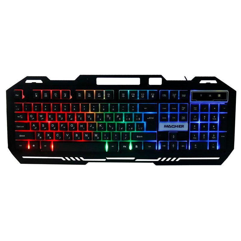کیبورد گیمینگ مچر MR-365 RGB