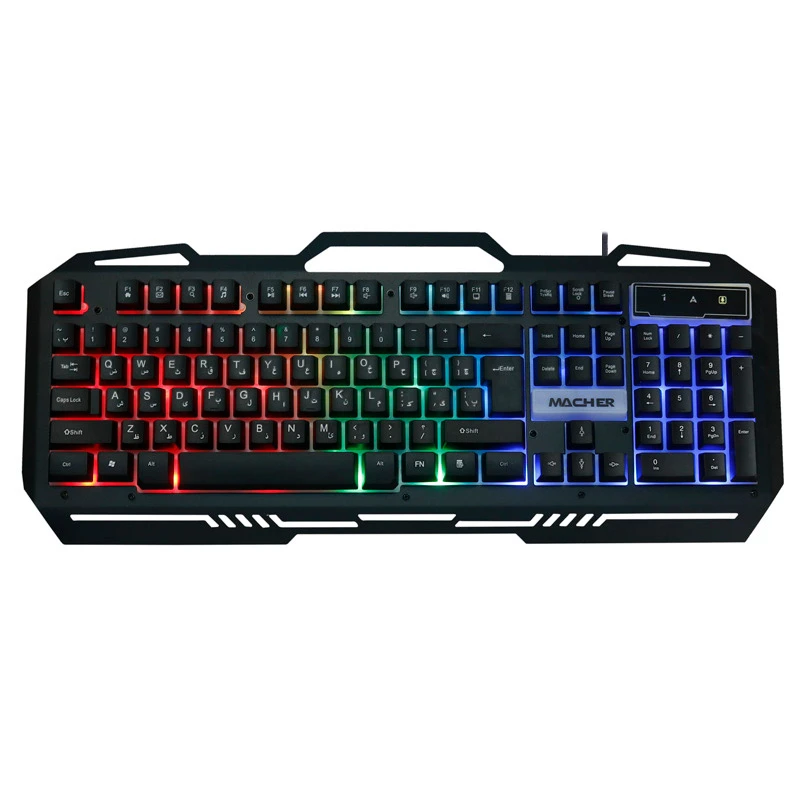 کیبورد گیمینگ مچر MR-370 RGB