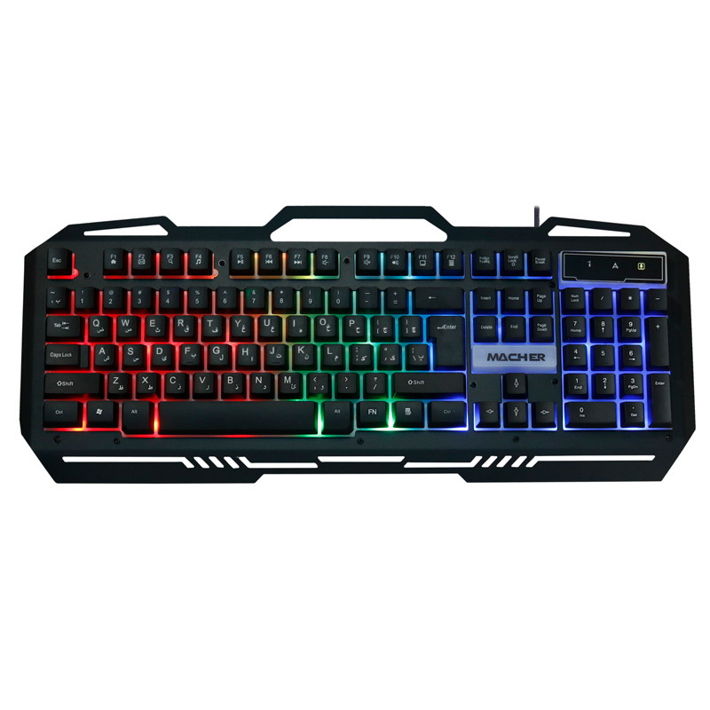 کیبورد گیمینگ مچر MR-370 RGB