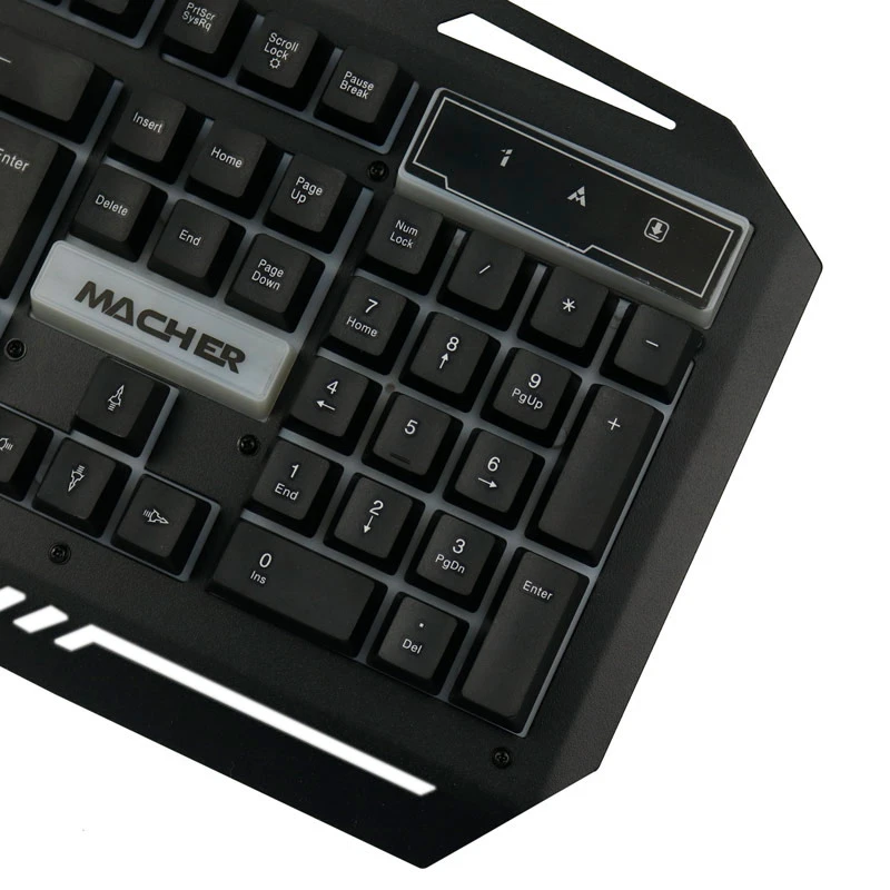 کیبورد گیمینگ مچر MR-370 RGB