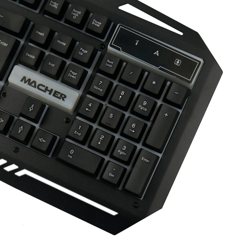 کیبورد گیمینگ مچر MR-370 RGB