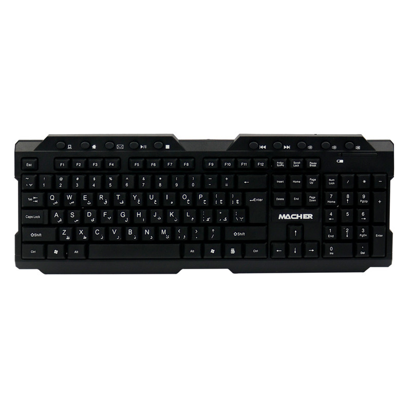کیبورد و موس بی سیم مچر MR-405