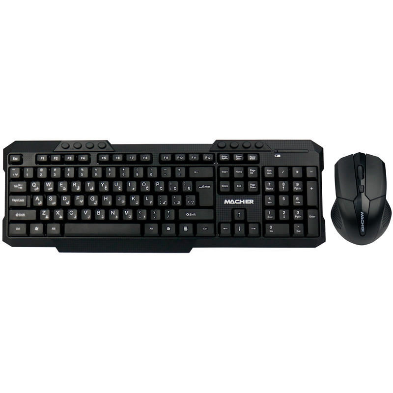 کیبورد و موس بی سیم مچر MR-415