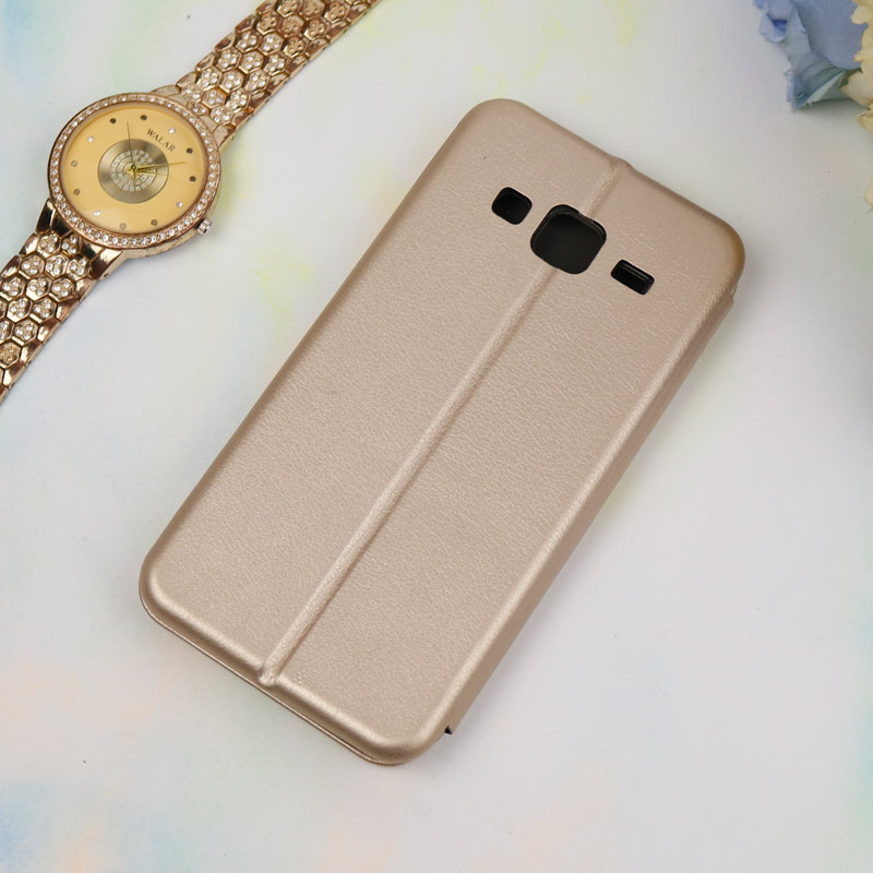 کیف مگنتی Samsung Galaxy J2 طلایی