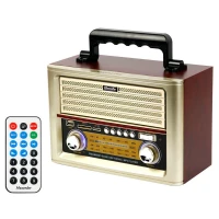 رادیو اسپیکر بلوتوثی رم و فلش خور Maxeeder MX-RA1213 AM05 + ریموت کنترل