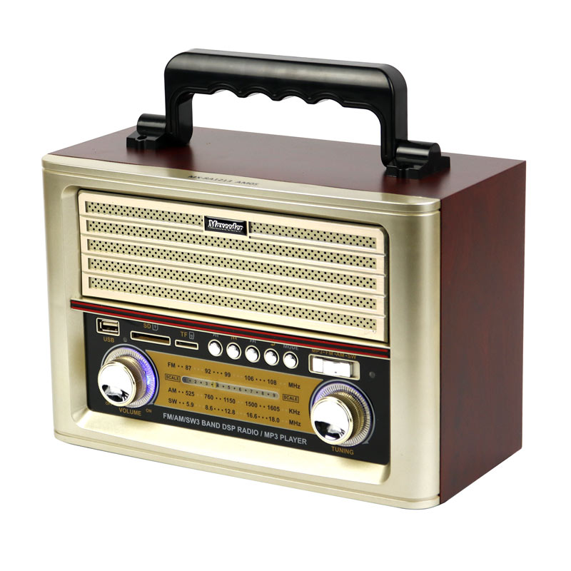 رادیو اسپیکر بلوتوثی رم و فلش خور Maxeeder MX-RA1213 AM05 + ریموت کنترل