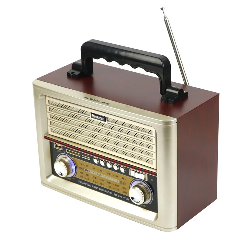 رادیو اسپیکر بلوتوثی رم و فلش خور Maxeeder MX-RA1213 AM05 + ریموت کنترل