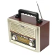 رادیو اسپیکر بلوتوثی رم و فلش خور Maxeeder MX-RA1213 AM05 + ریموت کنترل