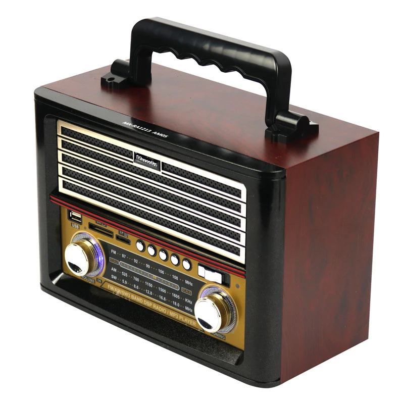 رادیو اسپیکر بلوتوثی رم و فلش خور Maxeeder MX-RA1213 AM05 + ریموت کنترل