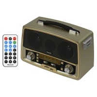 رادیو اسپیکر بلوتوثی رم و فلش خور Maxeeder MX-RA1213 AM08 + ریموت کنترل