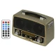 رادیو اسپیکر بلوتوثی رم و فلش خور Maxeeder MX-RA1213 AM08 + ریموت کنترل