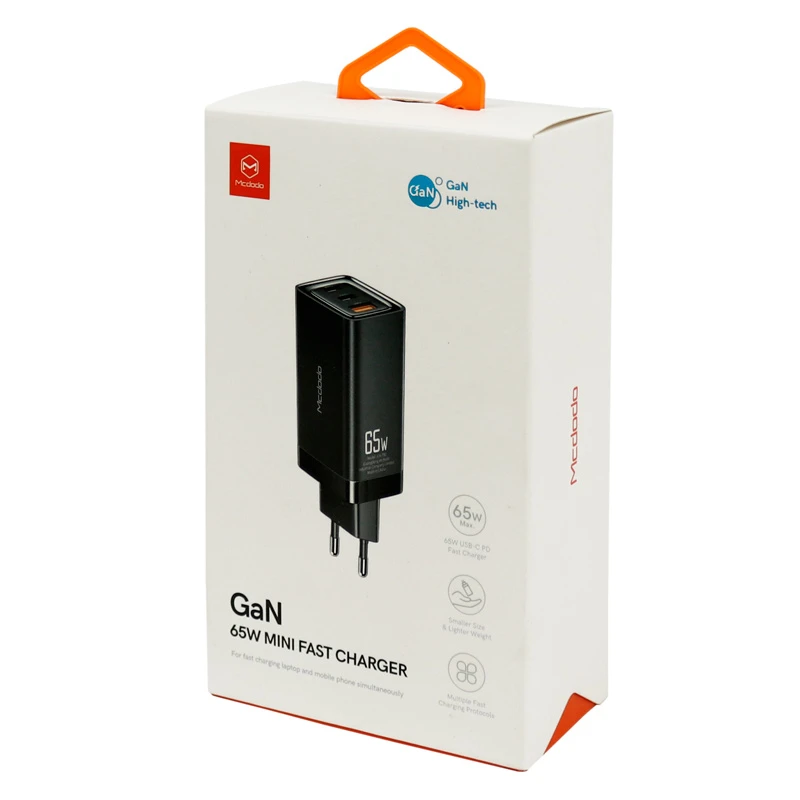 کلگی فست شارژ Mcdodo CH-792 GaN 3Port 5A PD 65W