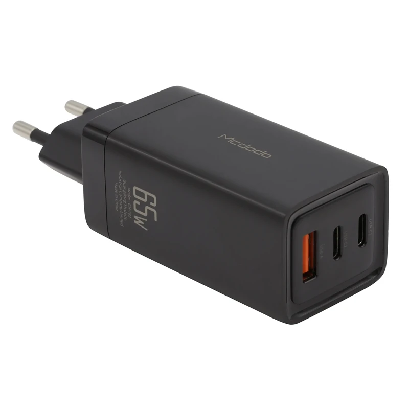 کلگی فست شارژ Mcdodo CH-792 GaN 3Port 5A PD 65W