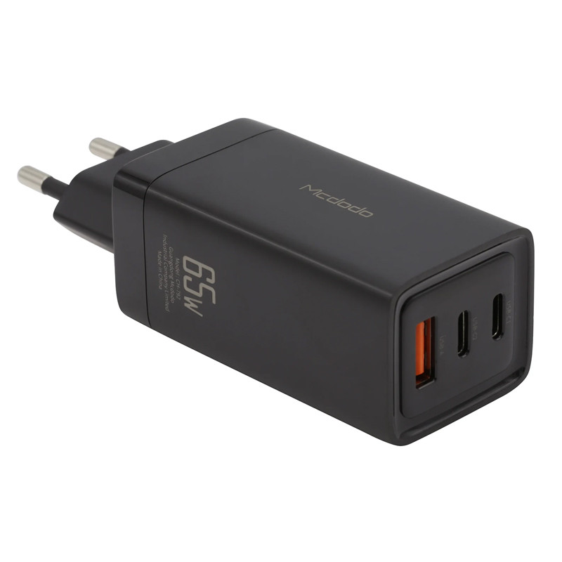 کلگی فست شارژ Mcdodo CH-792 GaN 3Port 5A PD 65W