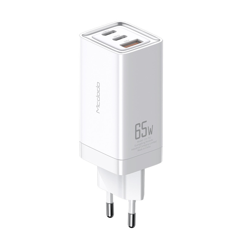 کلگی فست شارژ Mcdodo CH-792 GaN 3Port 5A PD 65W