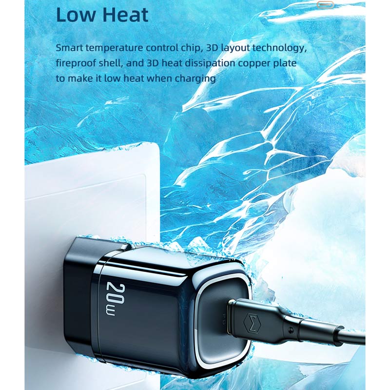 کلگی فست شارژ Mcdodo CH-829 3A PD 20W Type-C