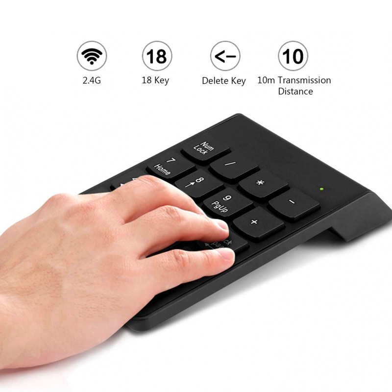 کیبورد اعداد بی سیم مینی Numeric 18-Keys