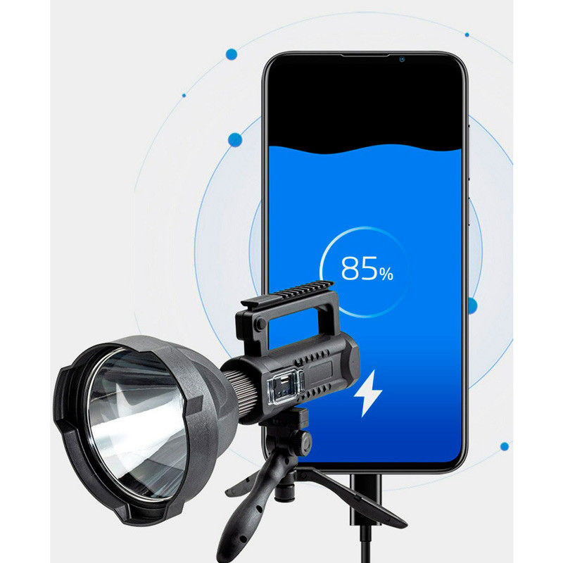چراغ قوه شارژی Multifunctional Searchlight W591