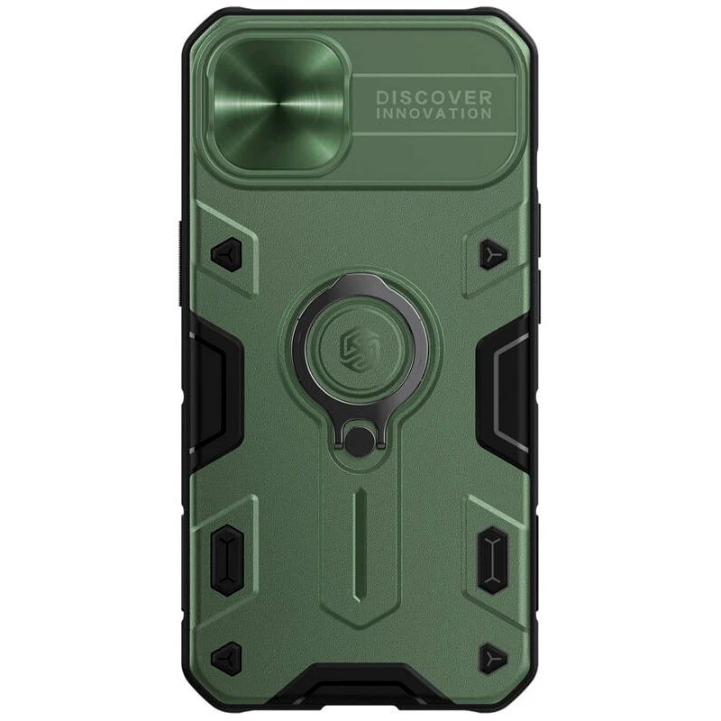 قاب اورجینال ضدضربه محافظ لنزدار هولدردار Camshield Armor نیلکین Apple iPhone 13